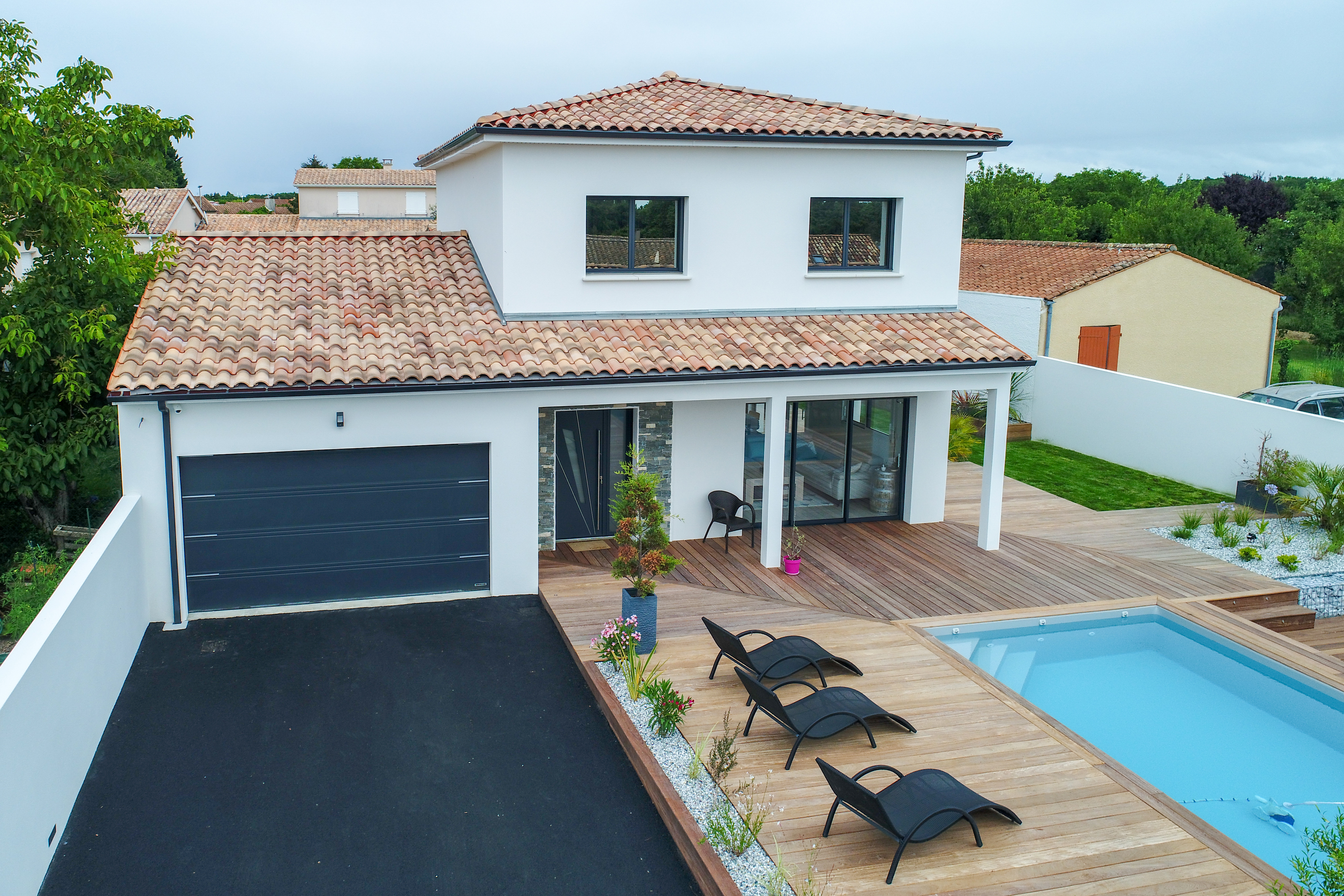 Réalisation de LES MAISONS CHANTAL B.