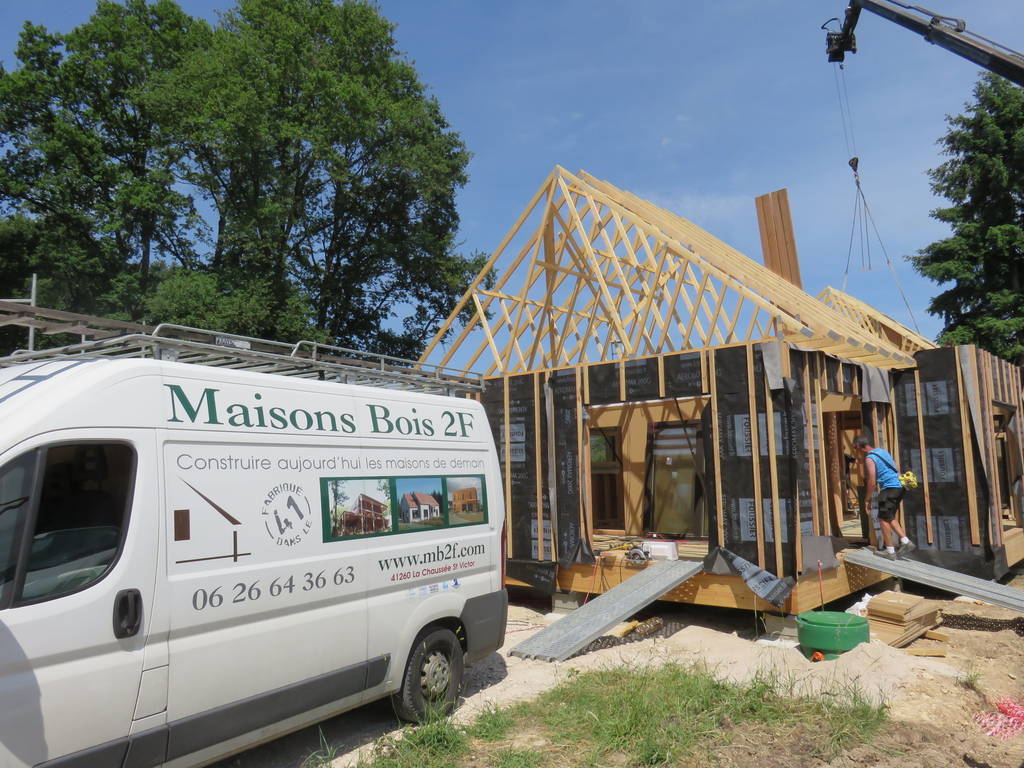 Réalisation de MAISONS BOIS 2F